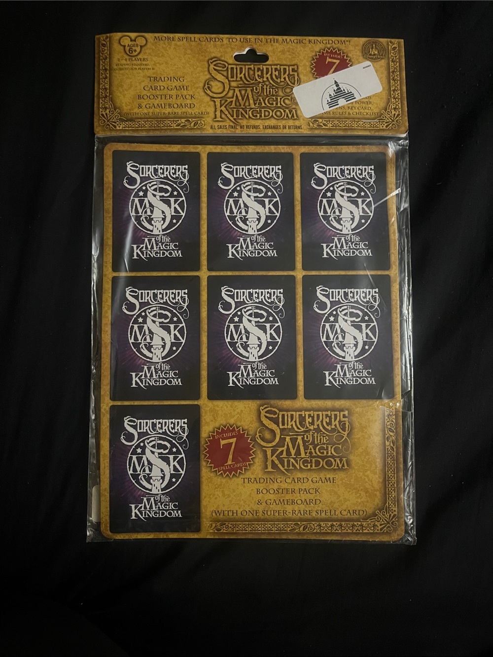 Sorcerers of the Magic Kingdom Trading Card Game Booster Pack